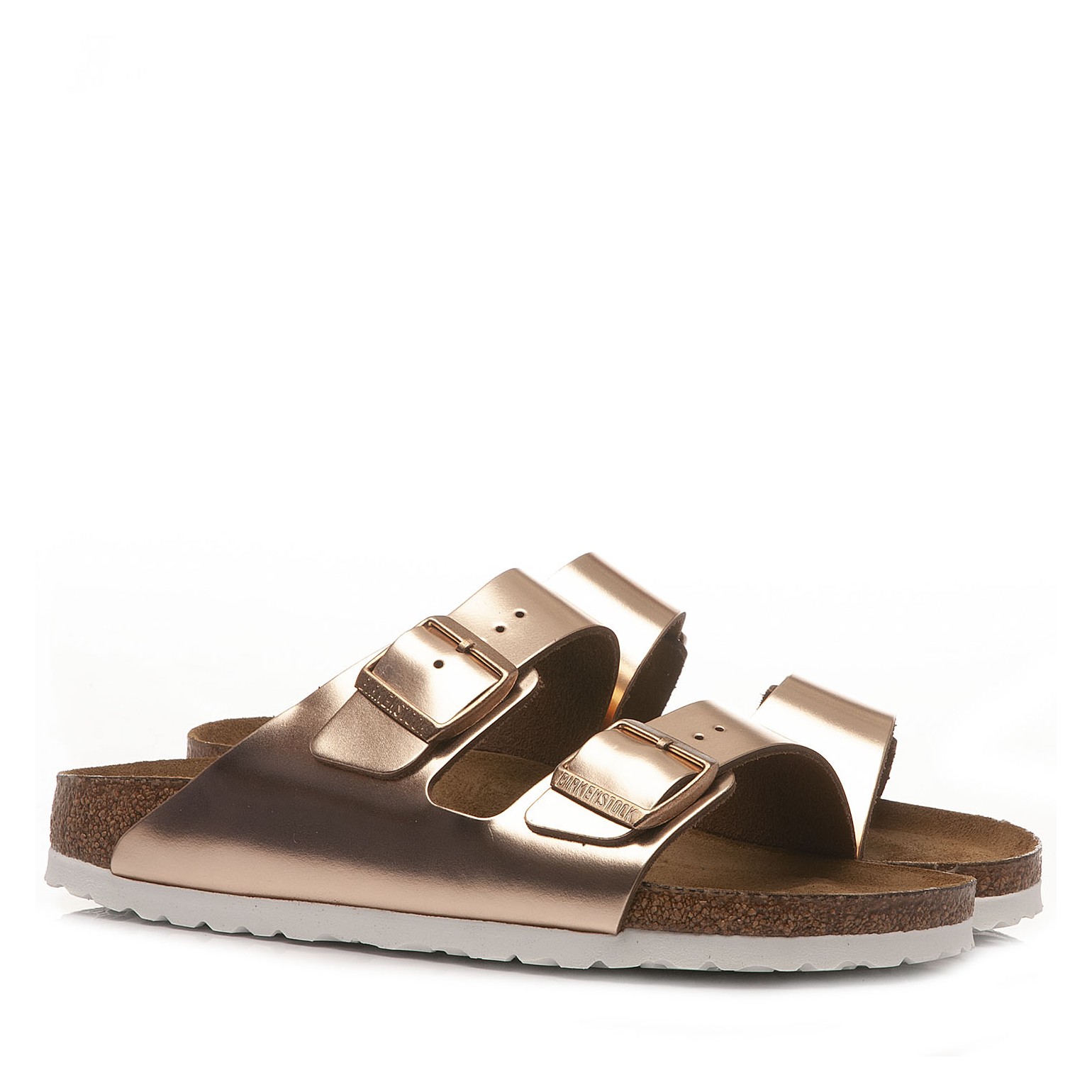 Birkenstock rosa clearance metallico