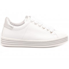 Ciao Children's Sneakers Leather White-Silver 3732