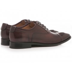 Brecos Men's Classic Shoes Leather Bordeaux 8682E19