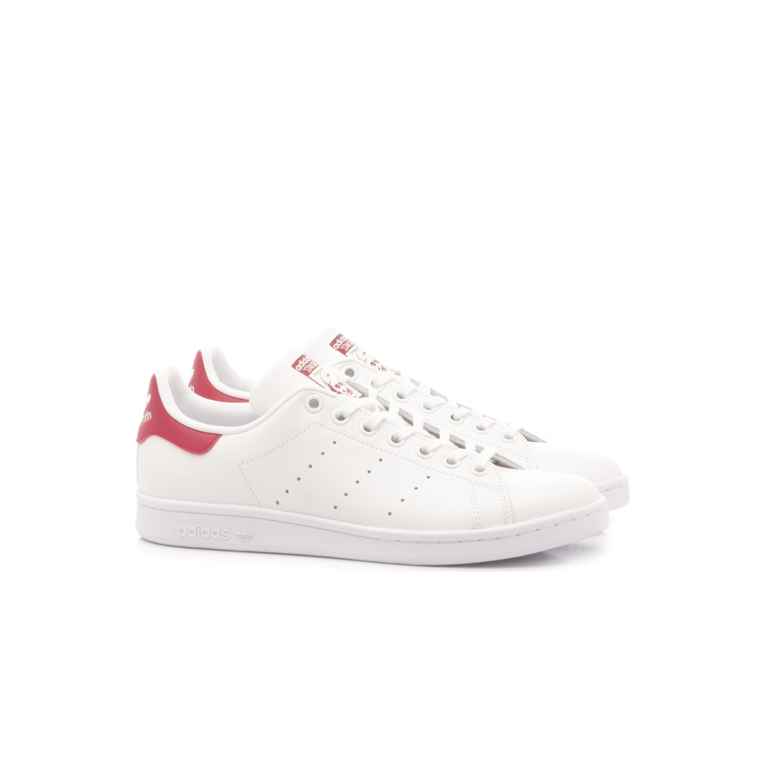Adidas Sneakers Bambino Stan Smith CF-C White-Rosa B32706