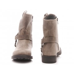 Chiara Luciani Children's Ankle Boots Leather 1917 Taupe