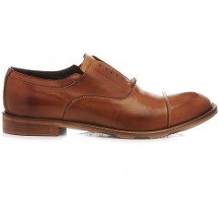 JP David Men's Shoes Leather Brown 6570/4