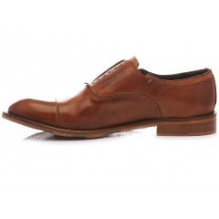 JP David Men's Shoes Leather Brown 6570/4