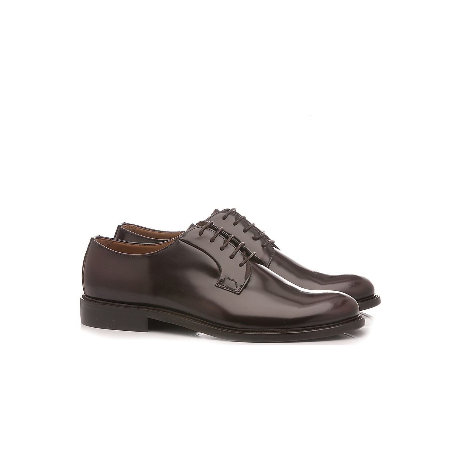 Franco Fedele Men's Classic Shoes Leather Bordeaux 2923
