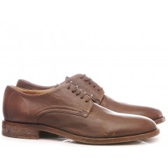 Moma Men's Shoes Leather Brown 2AS019-LU