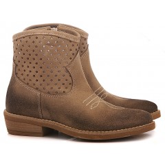 Samuel Children's Ankle Boots Suede 312 Stone