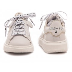 Patrizia Pepe Sneakers Bambina PPJ15 Bianco-Platino