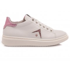 Chiara Luciani Children's Shoes Sneakers 106 White -Pink