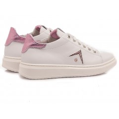 Chiara Luciani Sneakers Bambina 106 Bianco-Rosa