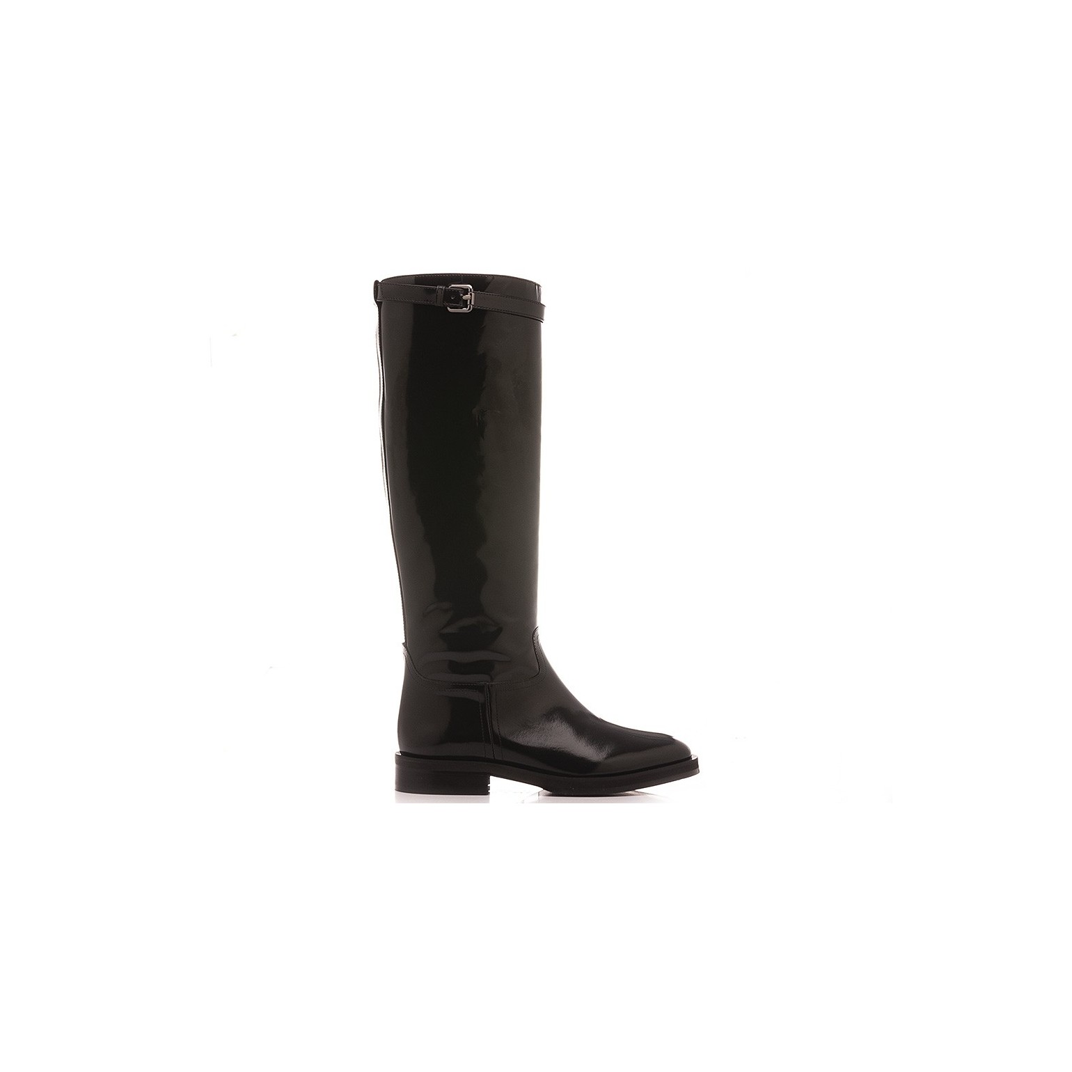 Angelo Bervicato Women's Boots Leather Black B4258