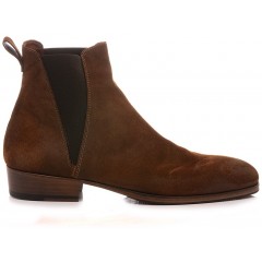 Pawelk's Men's Ankle Boots Brown 19700