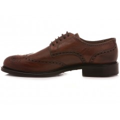 Brecos Men's Shoes  Leather Brandy 05505