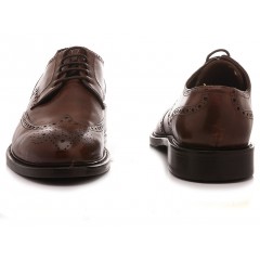 Brecos Men's Shoes  Leather Brandy 05505