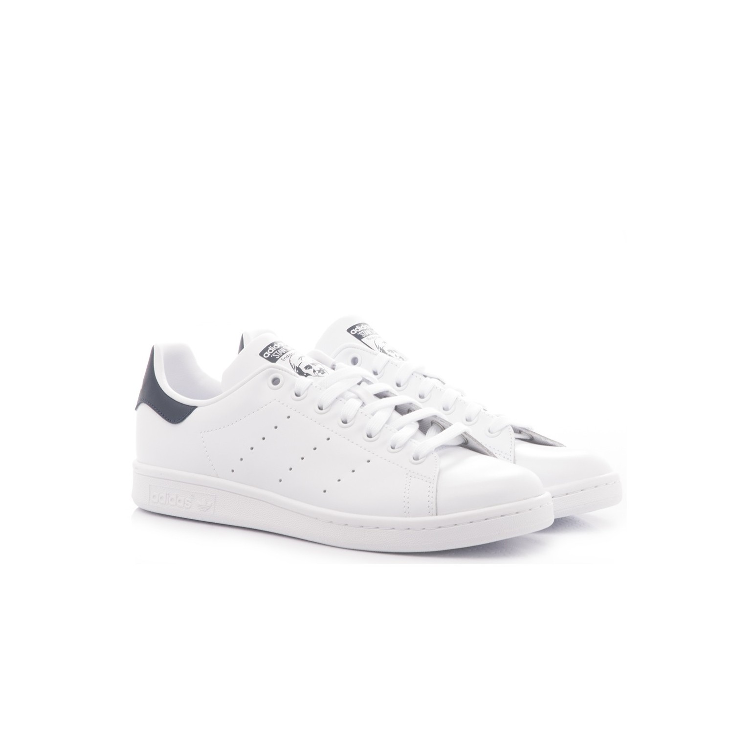 Adidas Sneakers Donna Stan Smith Run White-New Navy M20325