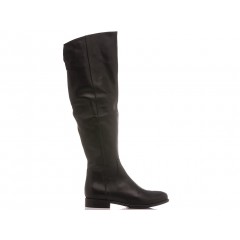 Lady Shoes Women's Boots Leather Black 518-B92