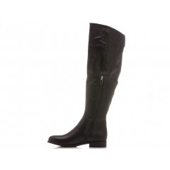 Lady Shoes Women's Boots Leather Black 518-B92