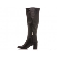 Lady Shoes Women's Boots Leather Black LAZ-B1015