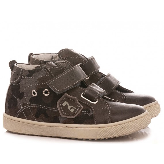 Nero Giardini Children's Shoes Sneakers Leather Charcoal