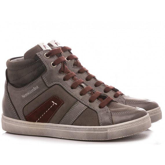 Nero Giardini Children's Shoes Sneakers Leather Charcoal
