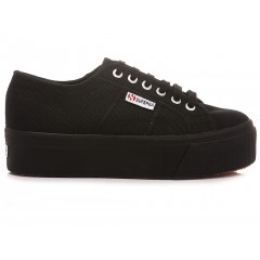 Superga Women's Sneakers 2790 COTW Linea UP And Down Black