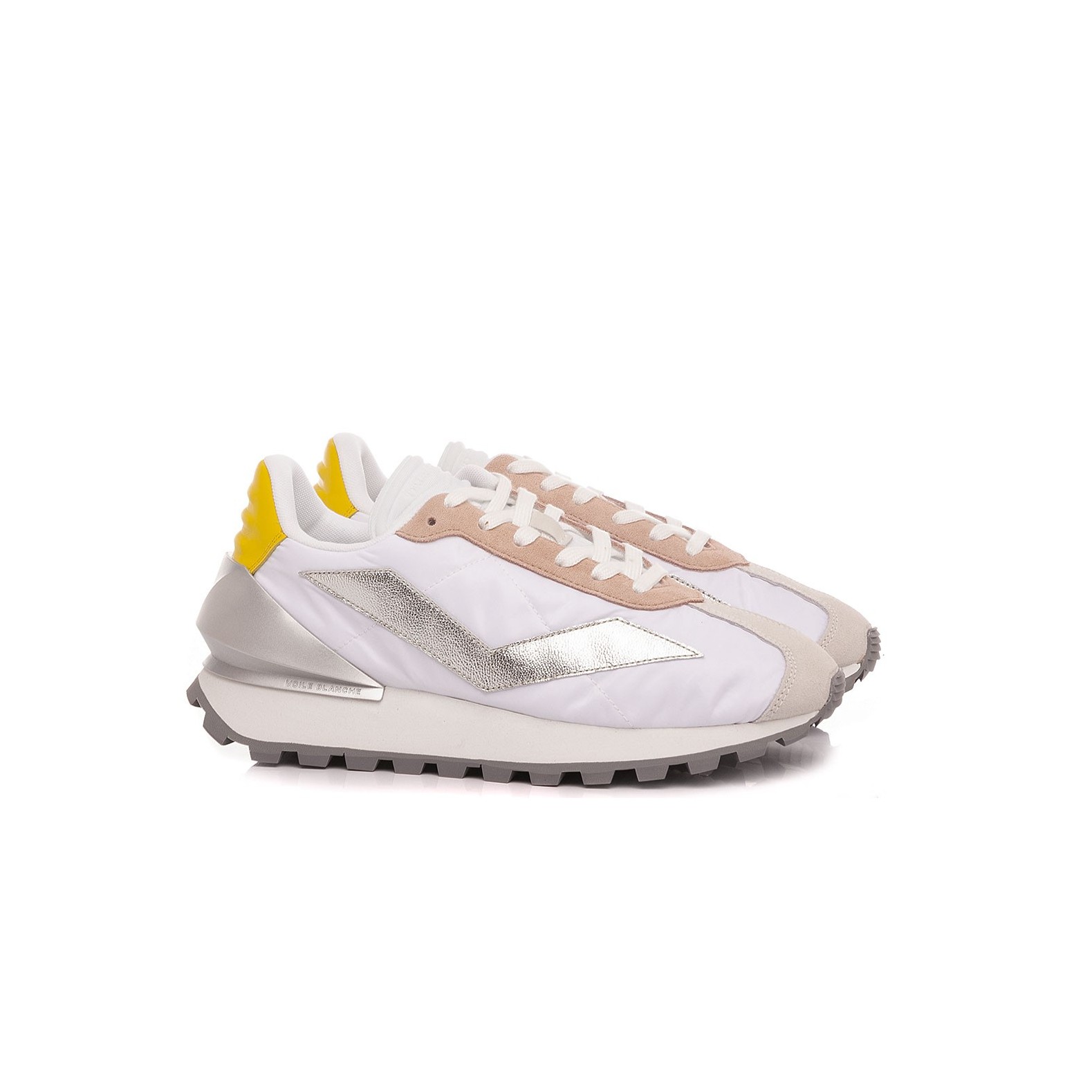 Perioperativ periode Adelaide Ingen måde Voile Blanche Women's Sneakers Qwark Spur White-Silver