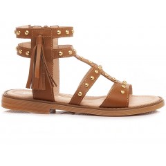 Chiara Luciani Girl's Sandals E21-97 Tan