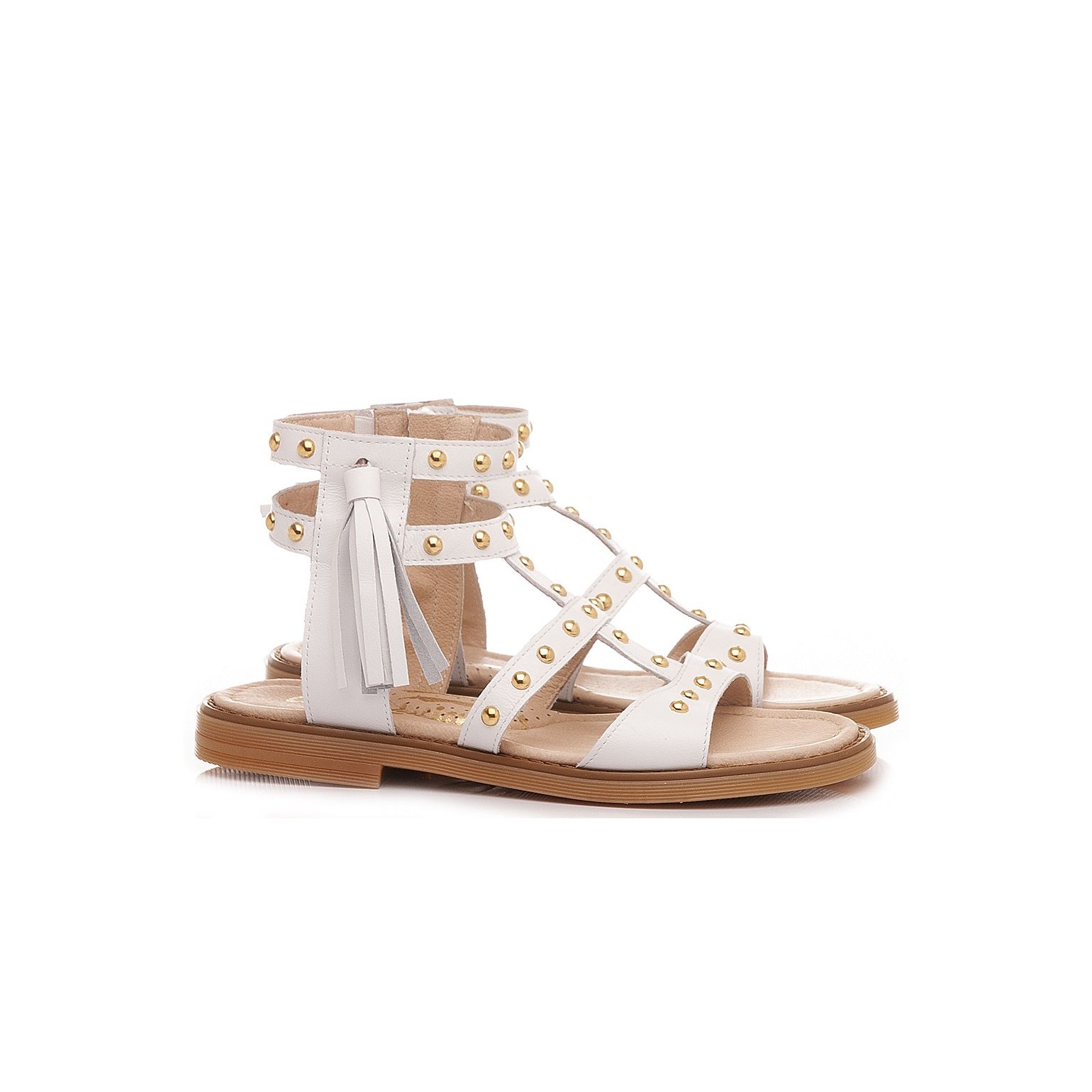 Chiara Luciani Girl's Sandals E21-97 White