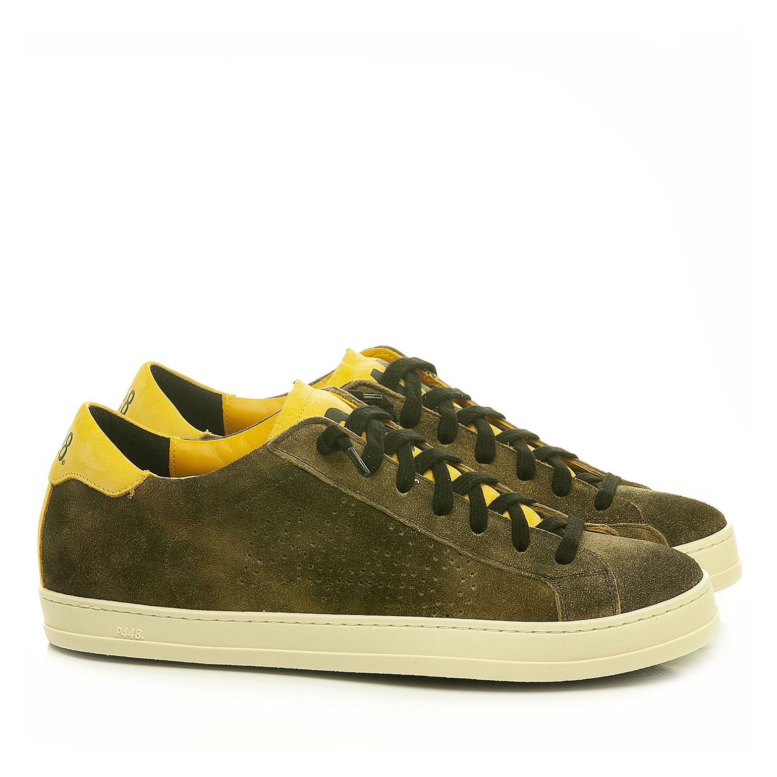 P448 Women's Thea Lace-up Low-top Sneakers In Fujy | ModeSens